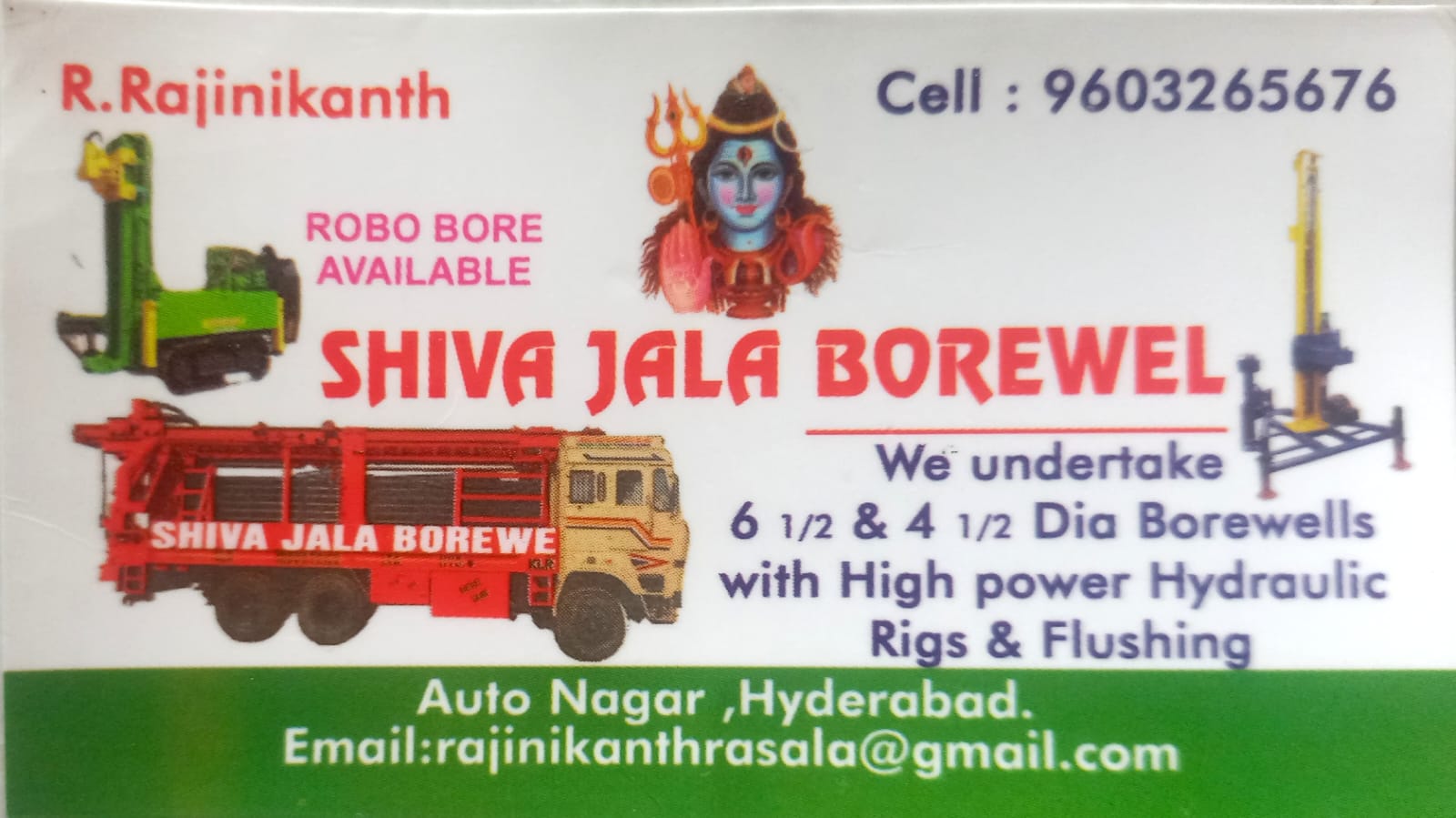 Agricultural Borewell Drilling Projects Telangana